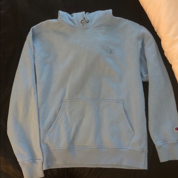 Champion Tops - Blue Vintage Champion Hoodie